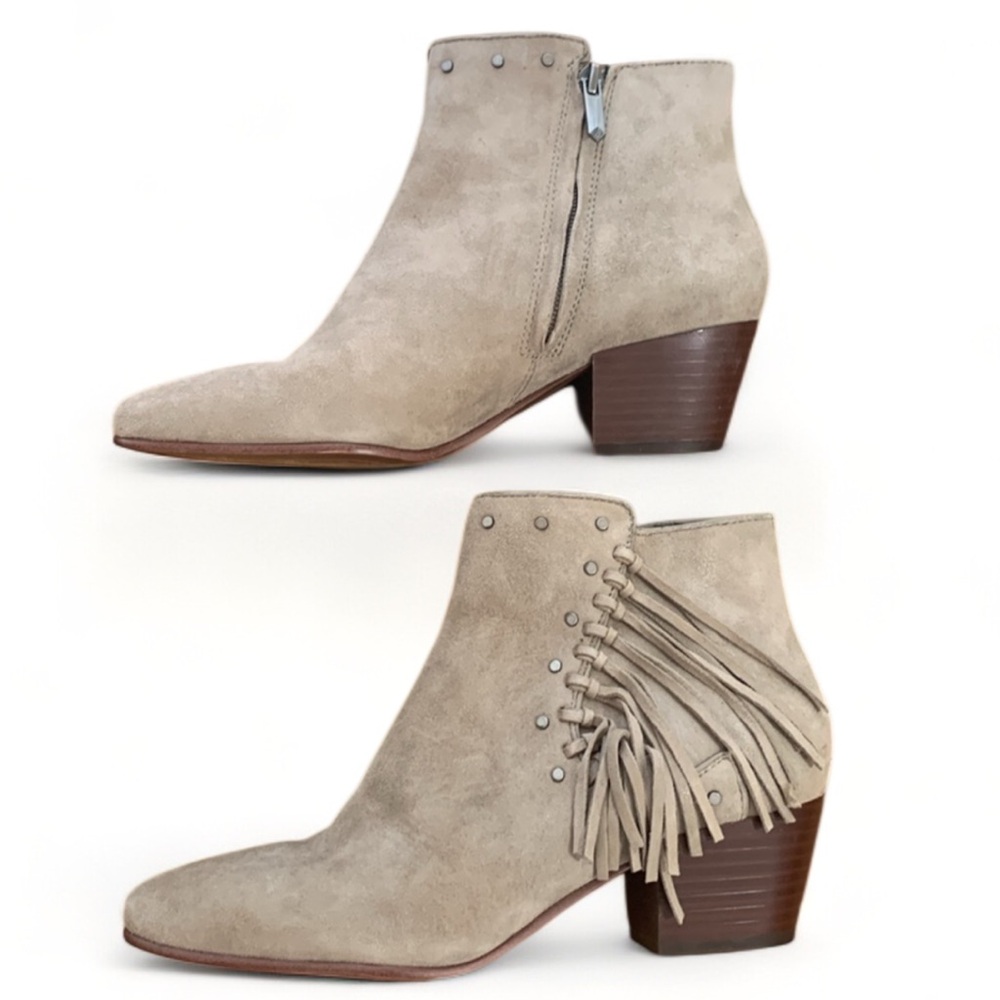 BRAND NEW! Sam Edelman Rudie Studded Fringe Boots